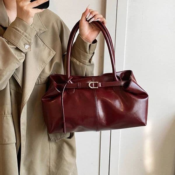 Bestseller Vintage Handbag for Women Large Capacity 2026 New Underarm Commuting Fashion Female Casual Single Shoulder Tote Bag Handbags ddmybear