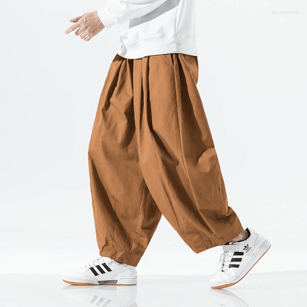 Men's Pants Wide Leg Men 2026 Spring Autumn Male Trousers Loose Casual Baggy Jogging Sweatpants Vintage Cargo Oversized 5XL