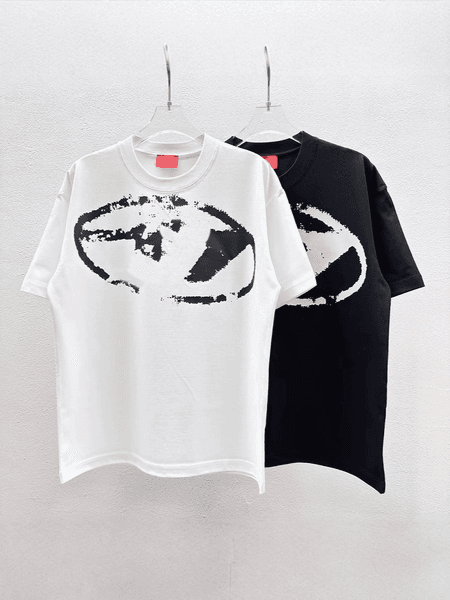 2026 Unisex T-Shirts Fashion Printing Ts Cotton Crew Neck Fashion T-Shirt Mens Womens Tops Strtwear T260521