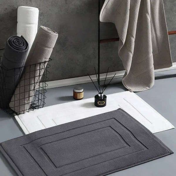 New 50*80cm Door Rug Entrance Non-slip Bathroom Water Floor Towel Home Hotel Bath Mat Thickened Absorbent 26H0116