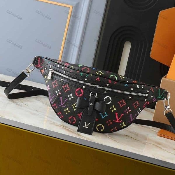 5A High Quality Bumbag Cross Body Waist Bags Bumbags Fanny Pack Bum embossing flowers soft leather Luxurys designers bags Serial Number Date Code Dust Bag