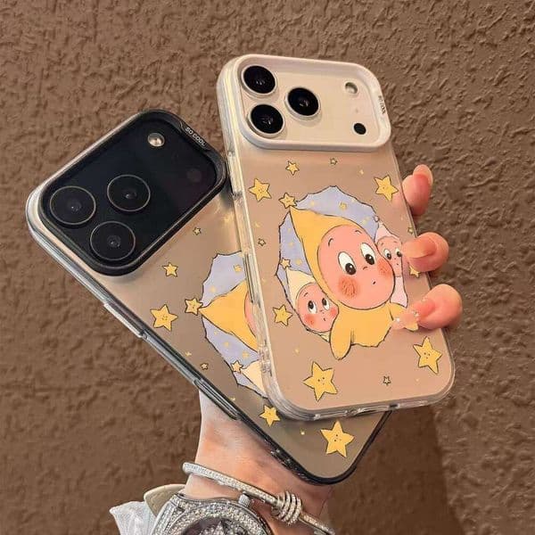 Vitality Star People Compatible with Apple 17 Max Phone 16/15 Pro Cartoon 14/13/12/11 Hard Case X