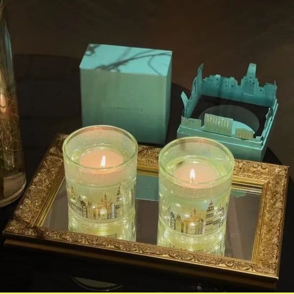 Special Crescent Moon Limited Edition Set Of Fragrance And Aromatherapy Candles Luxury Home Birthday Party