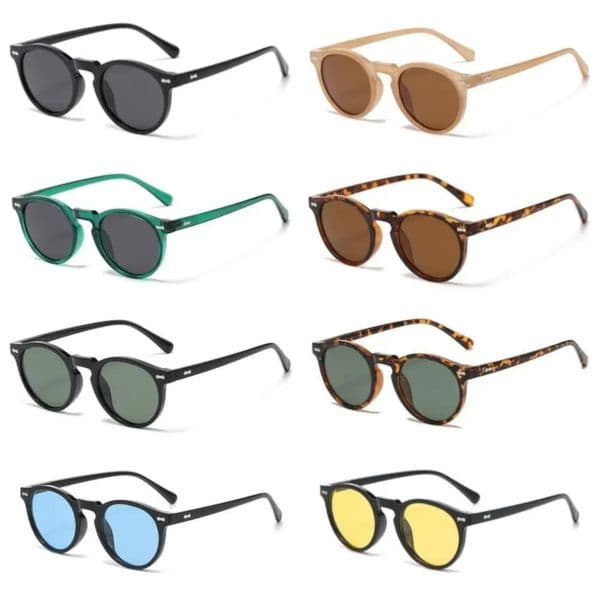 2024 Polarized Sunglasses Men Women er Retro Round Sun Glasses Vintage Male Female Goggles UV400 Gafas De Sol 260113