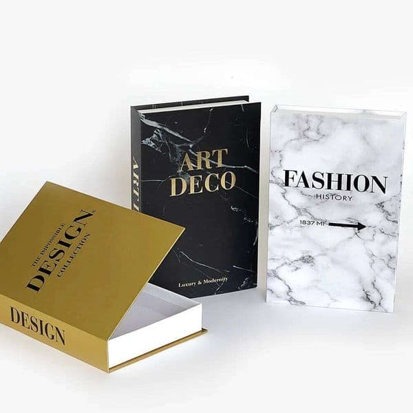 New Fashion Fake Openable Books Living Room Decoration Coffee Table Ornaments Storage Box Home Decor 26L0116