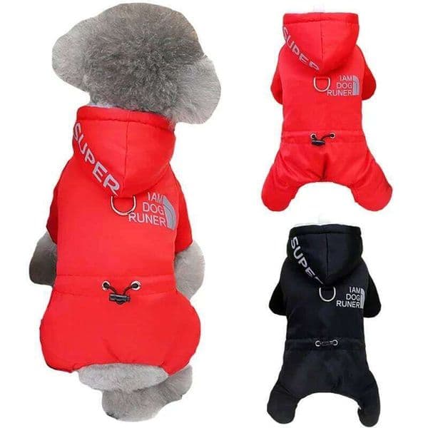 Winter Waterproof Dog Coat Warm Pet Jacket Puppy Reflective Hoodies for Small Medium Dogs Cats Clothes French Bulldog Costumes 26Y0116