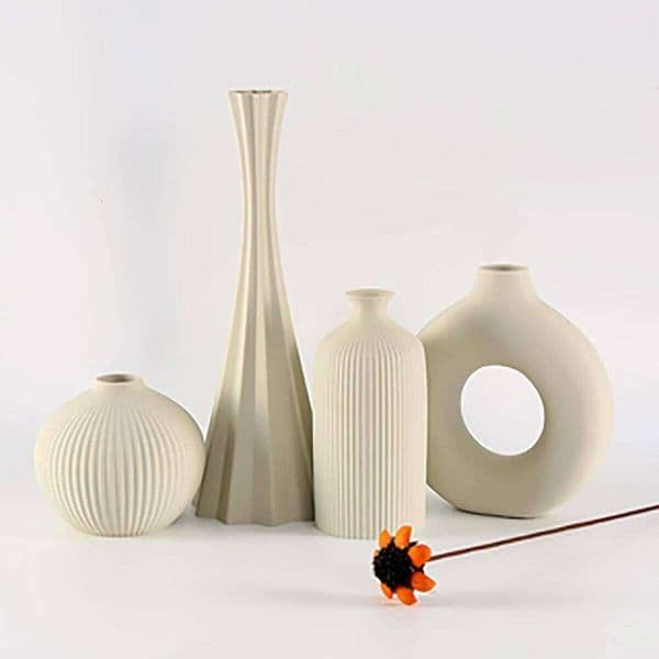 Valentine's Day Cross - border Art Geometric Vase Set, Modern Minimalist Home Decoration, Suitable for Dried Flower Arrangement Scen 26W0116