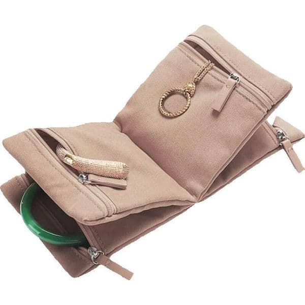 In Stock Portable Jade Storage Anti-Fall Ring Necklace Bracelet Jewelry Bag