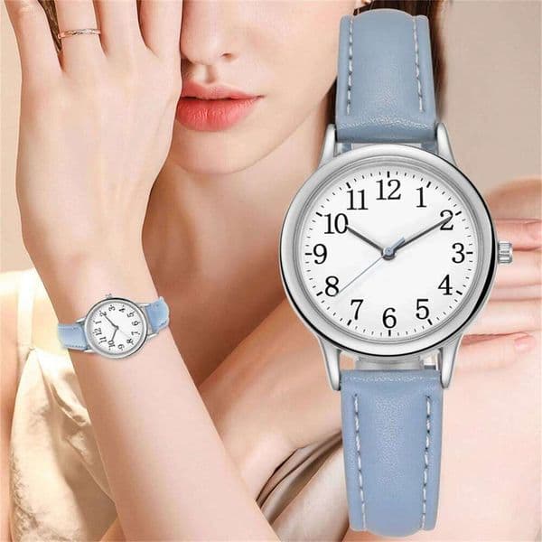 Japan Movement Women Quartz Fine Watch Easy To Read Arabic Numerals Simple-Dial 26W0117