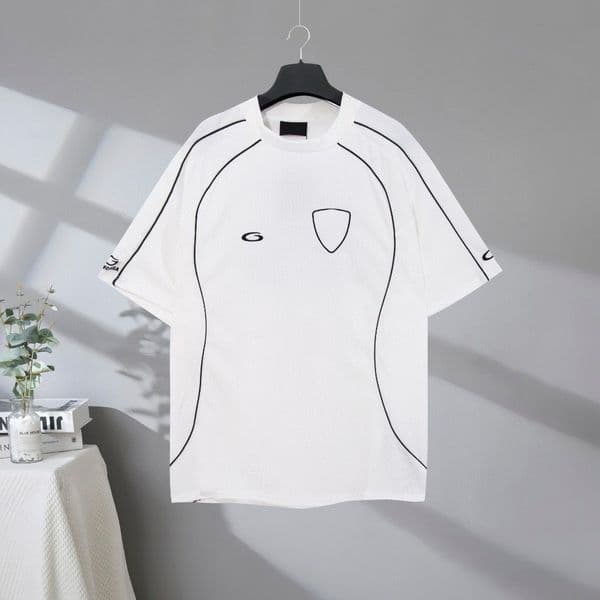 Men's Plus Size Hoodies & Sweatshirts & Polos Round neck embroidered and printed polar style summer wear with street pure cotton q43f33d