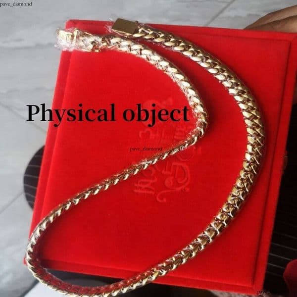 IGI 14k 316L Bracelet Cuban Link PVD 18k Gold Punk Chain Sterling Silver Men's Necklace 6mm