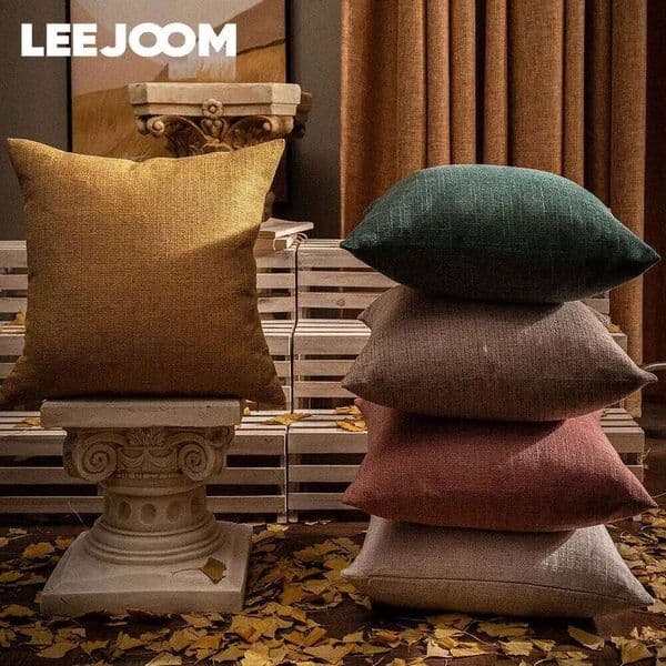 NAPEARL Warm Autumn Winter Style Solid Cases Sofa Cushion Throw Pillow Case Covers for Home Decor 45x45cm 1PC 26W0117