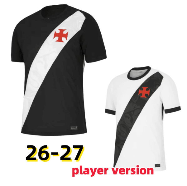 2026 New Vasco Da Gama Soccer Jerseys PABLO RAYAN Camisas COUTINHO 26 27 Football Kits N MOREIRA P HENRIQUE DAVID Football Shirts GABRIEL outdoor JAIR Men Kids