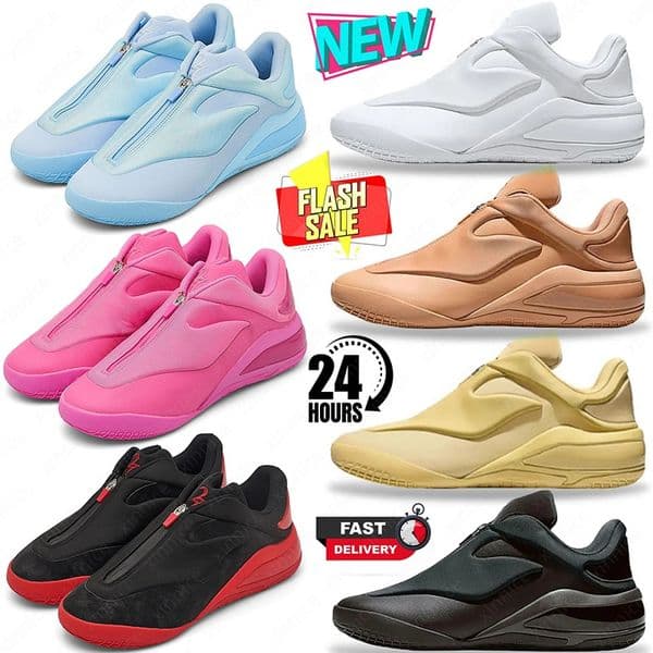 shai 001 designer basketball shoes men Butter Charm Clay Gold Hyper Pink Bred mens trainers outdoor sneakers