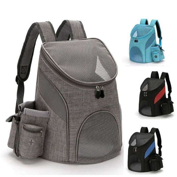 Pet Carrier Portable Collapsible Breathable for Medium Cat Dog Backpacks Outdoor Front Bag Mesh Backpack 26W0116