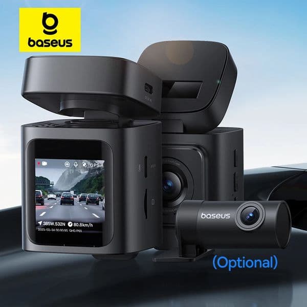 Baseus 3K Dash Cam VD1 Front and Rear Cam HD Built-in GPS Galileo Supercapacitor Car DVR Car Camera Recorder Support 24H Parking 260112