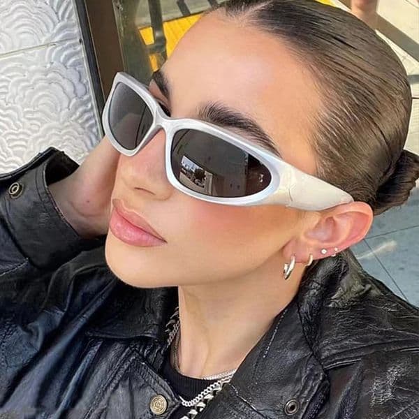 Fashion Exquisite Steampunk Cycling Glasses Sunglasses Women's Sports Men's Outdoor Goggles European And American Fashion