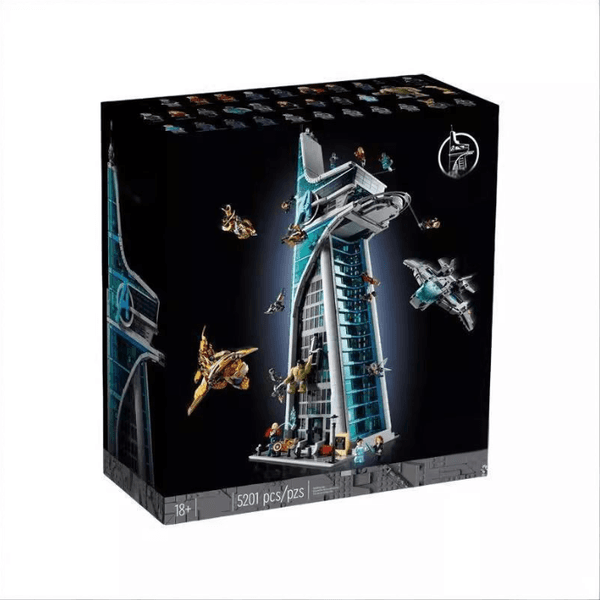Cross-border new product building block assembly model gift figurine