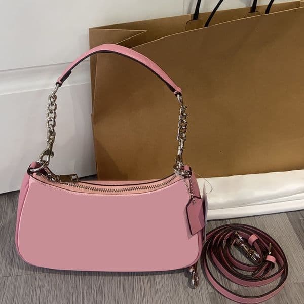Loop Croissant bag shoulder hobo designer Purse Cosmetic half-moon baguette underarm Handbag crossbody Metal Chain Collection