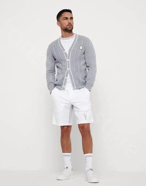 Luxury Designer Mens Sweaters Wool Cotton Blended V-neck Twisted Long Sleeve Cardigan B1289