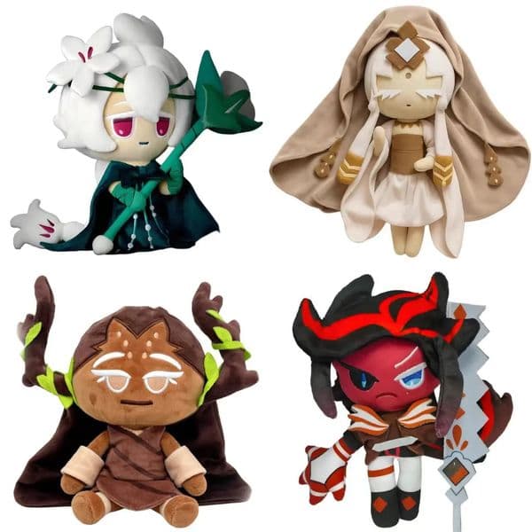 White Lily Cookie Plush Run Kingdom Mystics Flour Red Velvets Wind Archer Shadow Milk Doll Toy 260119BY