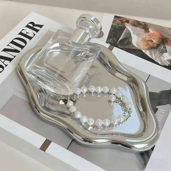 1pc Cloud-Shaped Jewelry Tray - Decorative Plate Earrings, Bracelets & Necklaces,Ideal Home Dcor Gift for Men and Women 26Y0119