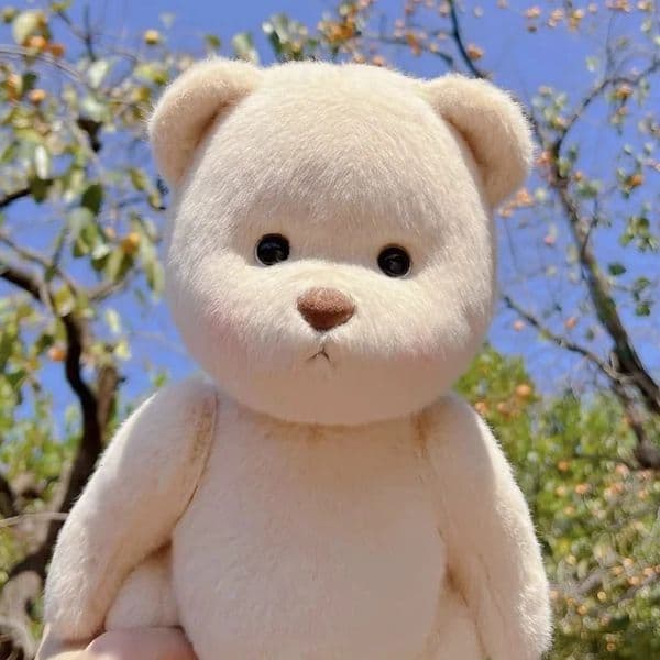 Model Kawaii 30cm Lena Joint Bear Plush Doll in Teddy Onepiece Suit Girl Birthday Gift Christmas 260119BY