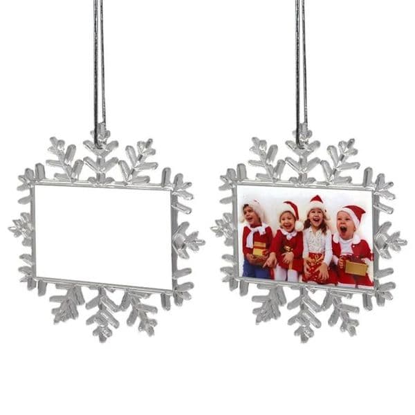 DIY Christmas Decoration Pendant Double Sided Blank Sublimation Pendants Heat Transfer Holiday Party Ornaments Z 1.4-9