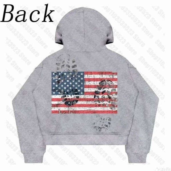 Fashion Y2k Fairy Trashy Loose Emo Girl Streetwear Hoodies 2000S Retro Aesthetic Keep Warm Female Sweatshirt Clothes MAKOUFEI
