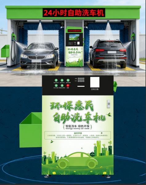 Intelligent 24 Hours Self Service Car Wash Machine Car Wash Machine Automatic Carwash Self Service