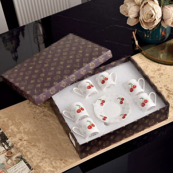 Stylish Duo Ceramic Coffee Cups - Ideal for Home & Romantic Moments, High-Quality Craftsmanship with Unique Aesthetics