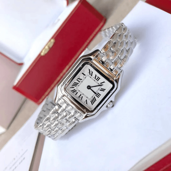 Carxx Luxury Women Designer Watch Quartz Movement Stainless Steel Leather Strap Sapphire Crystal 22MM/27MM Sizes Birthday Gift montre iced out watch