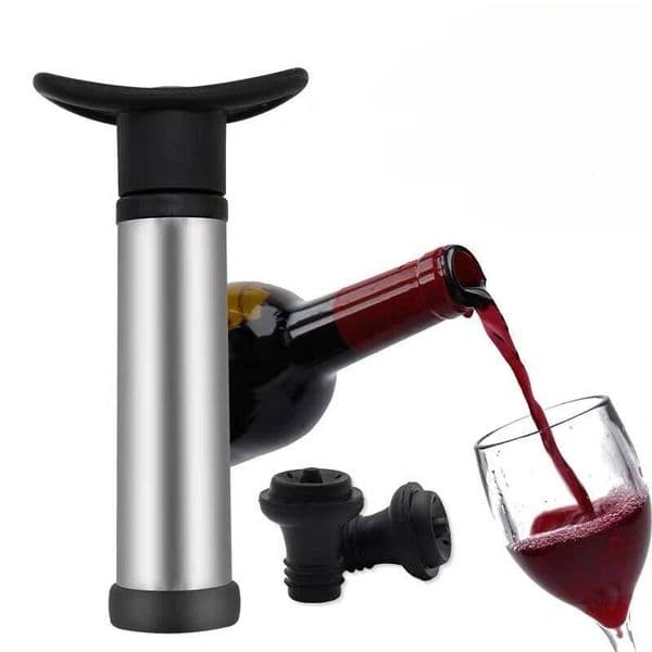 Bestseller Stopper with Vacuum Pump Wine Aerator Rubber Black Stoppers Sealing Preserver Drinks Bottle Silicone Caps ddmytues