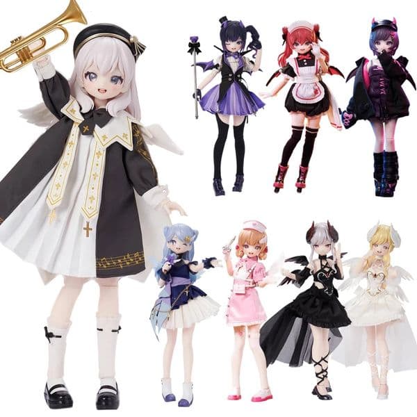 In Stock Neo Eden Mjd Doll Blind Box Light Nightmare Twin Series Movable Joint Anime Figure Collectible Toy Boy Girl Gifts 260119