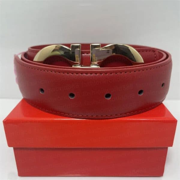 Designer belt man Luxury brand Belt classic belts womens belt black belt standard length gold letters fine leather belt with box