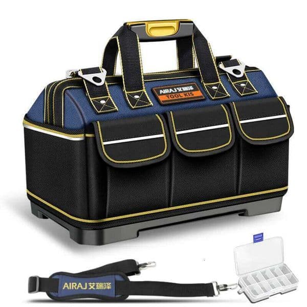 AIRAJ Multifunctional Tool 1680D Oxford Cloth Electrician Waterproof and Wear-Resistant High Capacity Storage Bags 26Y0119