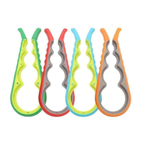 4In1 lti-Functional Can Jar and Cans Nonslip Twist Bottle Lid Opener 26L0119