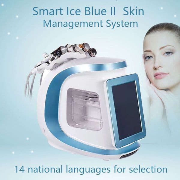 8 In 1 Hydra Dermabrasion Oxygen Facial Water Jet Skin Care Cleaning Skin Tightening Whitening Mesotherapy Exfoliating Multifunctional Machine