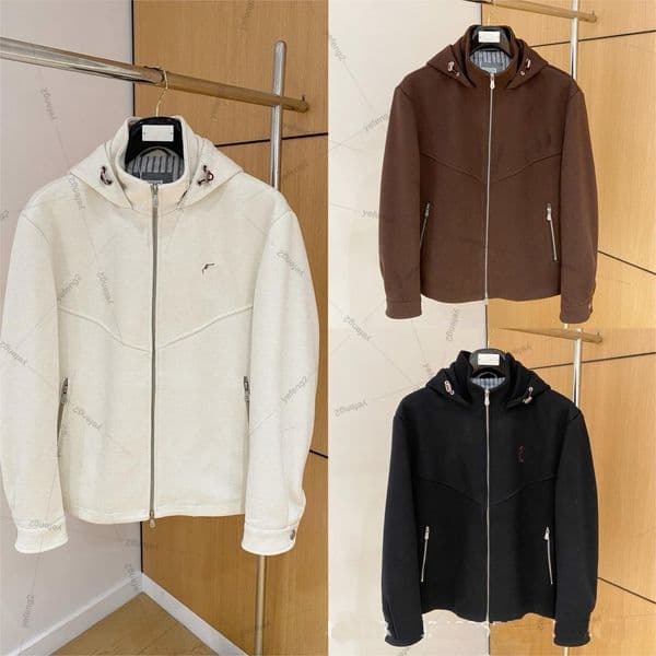 Mens designer jacket luxury bc jacket classic italy style hooded zipper jacket mens vintage warm jacket