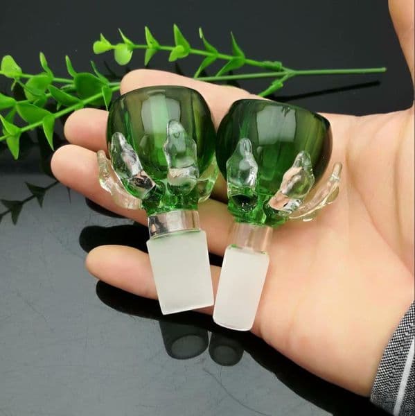 Smoking Pipes Aeecssories Glass Hookahs Bongs Colored Dragon Claw Glass Bubble Head