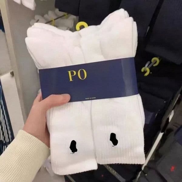 designer mens womens Socks Luxury Embroidery Polo Stockings Classic casual socks Comfort breathable pure cotton Warm White black grey