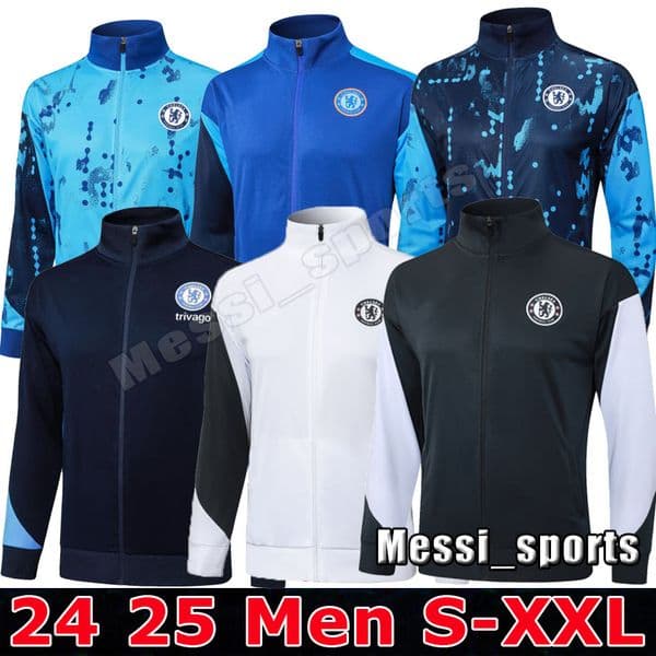 25 26 Chelseaa Men's Soccer Training Suit 2025 2026 PALMER JOAO PEDRO NETO JAMES Full Zipper camiseta de football Jacket Sportswear Chandal Futbol Survetement Suit