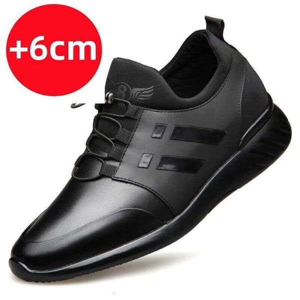 2024 New Summer Genuine Leather Casual Men Sneakers Shoes Comfortable Platform Male Footwear Height Increase Insole 6CM XJ260120