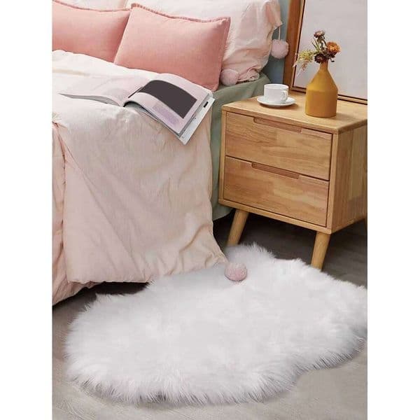 Living Room Bedroom Decoration Profiled Plush Carpet Floor Mat Thickened Foft Fluffy X260120