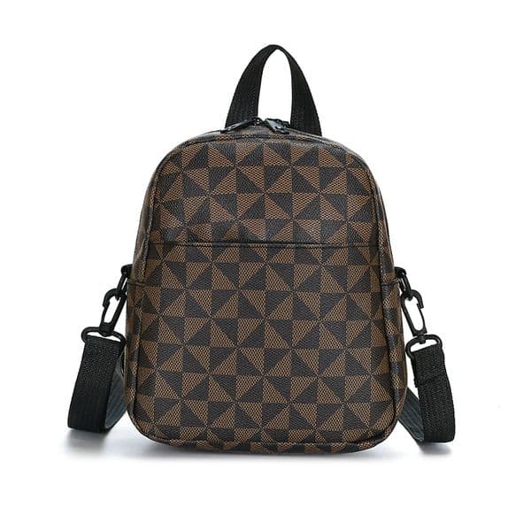Lacel Urwebin Free Shipping 2026 New Pinwheel Patterned Design Small Backpack Unisex Lightweight Casual Bookbag Outdoor Travel Rucksack