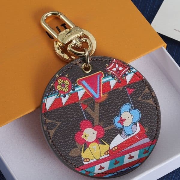 Designer keychain Accessories bag charm luxury designers Keychain Leather Keychains Women Bag Pendant