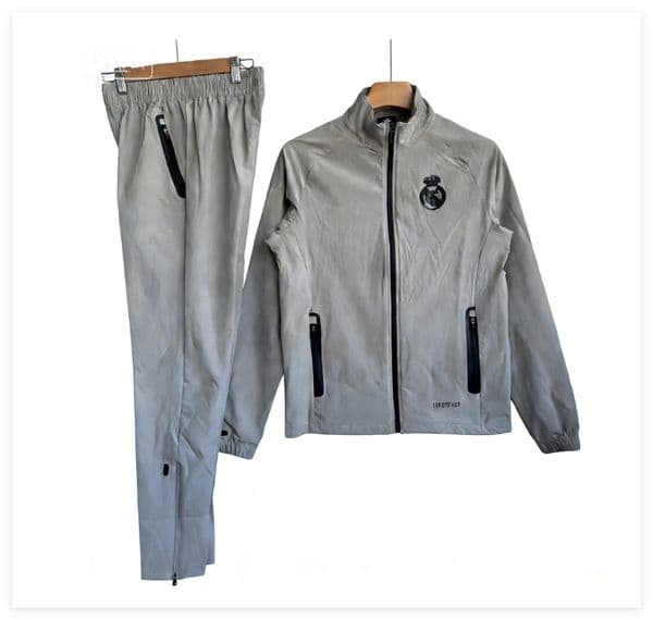 2627 RealMadrids New Algeria National Team Football Training Tracksuit Windproof Jacket Waterproof Full-Zip Set S-XXL