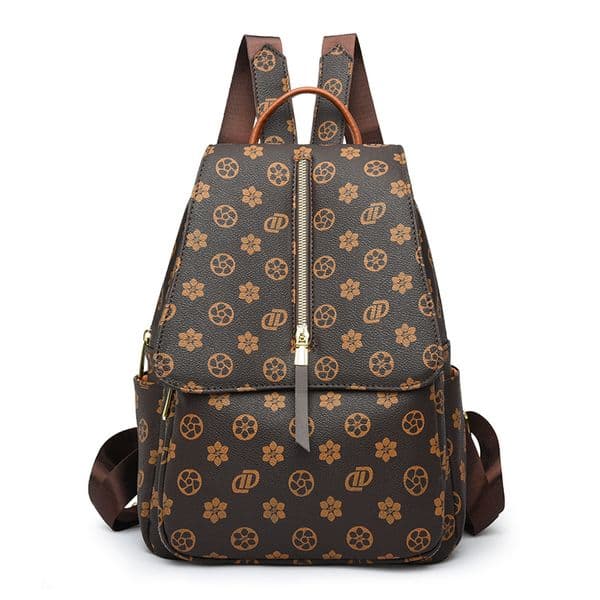 OULAIMEIZI New Minimalist Print Design Large Capacity Fashion Versatile Women Casual Backpack