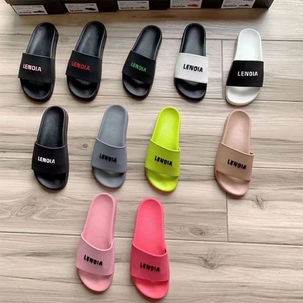 Designer Pool Slides Fashion Men Sandals Summer Women Slippers Beach Flip Flops Rubber Sliders Sandales 1032