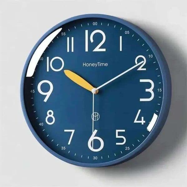 Silent Clocks Creative Artistic Bedroom Living Room Study Mute Wall Hanging Clock Watch Home Decoration 26Y0121